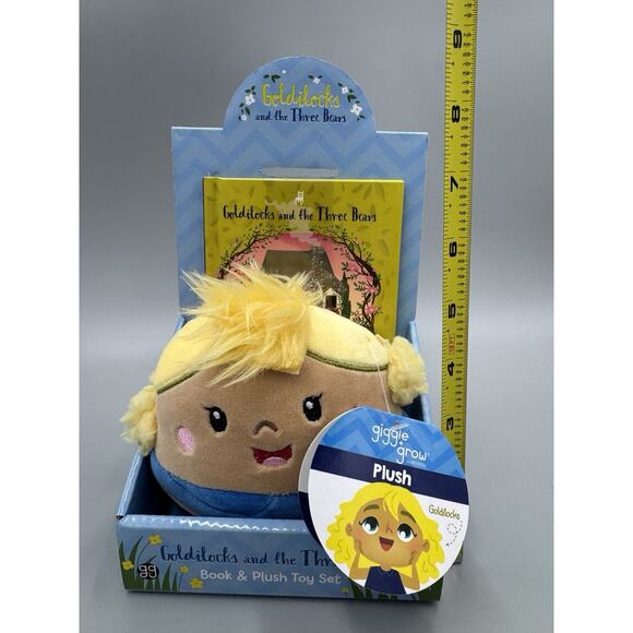 Goldilocks and the Three Bears Book & Plush Play Set 2023 - Picture 8 of 9